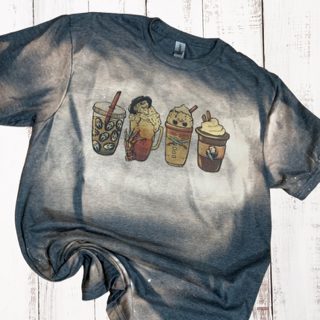 SCARY HALLOWEEN COFFEE T-SHIRT